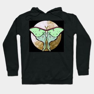 Luna moth Hoodie